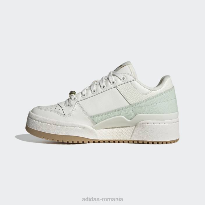 Adidas forum pantofi îndrăzneți verzi femei alb/verde 2JBN22038