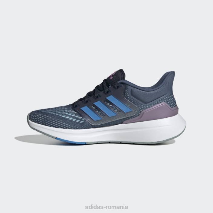Adidas oțel eq21 run pantofi de alergare femei oțel/albastru/violet mat met 2JBN22193