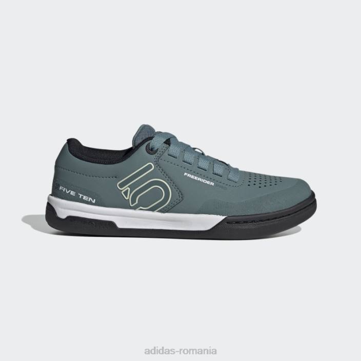 Adidas pantofi adidas hazy emerald five ten freerider pro mountain bike femei smarald neclar/nisip 2JBN22311