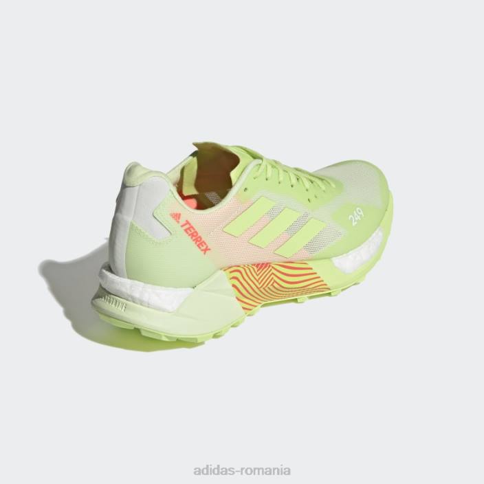 Adidas pantofi adidas lime terrex agravic ultra trail running femei var/turbo 2JBN22263