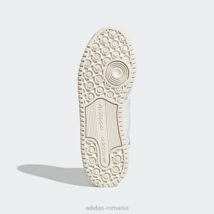 Adidas pantofi alb forum mid thebe magugu femei alb roșu 2JBN22180