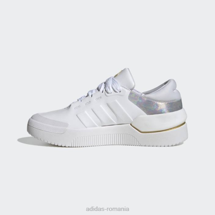 Adidas pantofi albi de curte funk femei aur alb/mat 2JBN22169