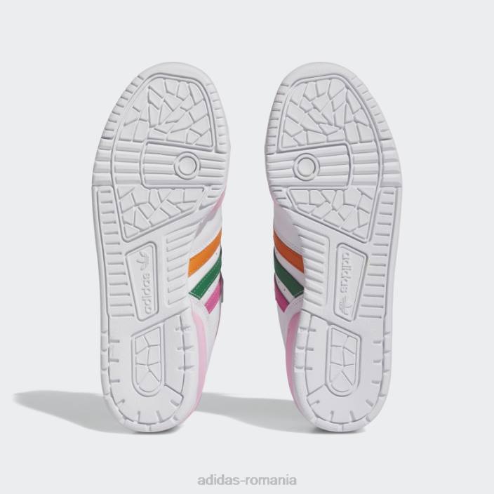 Adidas pantofi albi de rivalitate femei alb/magenta/stacojiu 2JBN22000