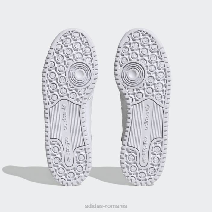 Adidas pantofi albi forum mid eleganti femei alb 2JBN22157