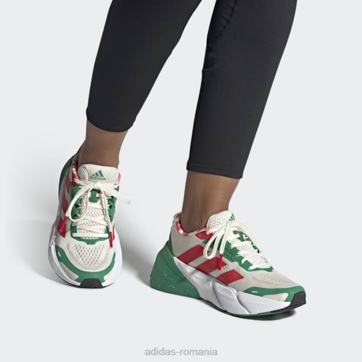 Adidas pantofi alergare adistar 1 alb adidas femei alb/rosu/verde indraznet 2JBN21984