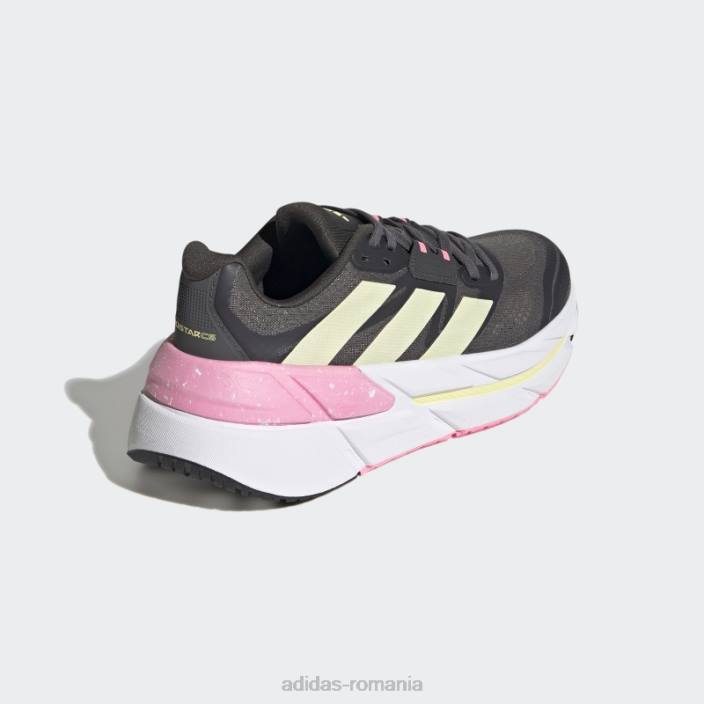Adidas pantofi alergare adistar cs gri femei gri/galben/roz fascicul 2JBN22214