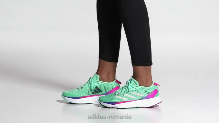 Adidas pantofi alergare adizero sl mint adidas femei mentă/zero metalic/fucsia 2JBN22182