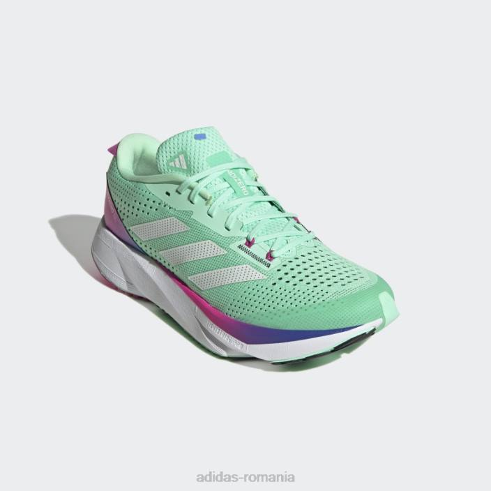 Adidas pantofi alergare adizero sl mint adidas femei mentă/zero metalic/fucsia 2JBN22182