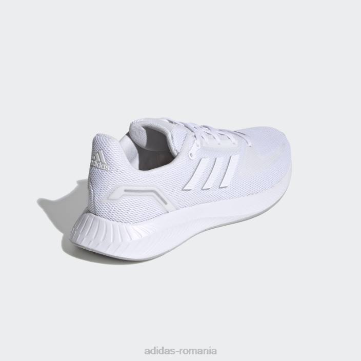 Adidas pantofi alergare runfalcon 2.0 alb femei alb/argintiu 2JBN22081
