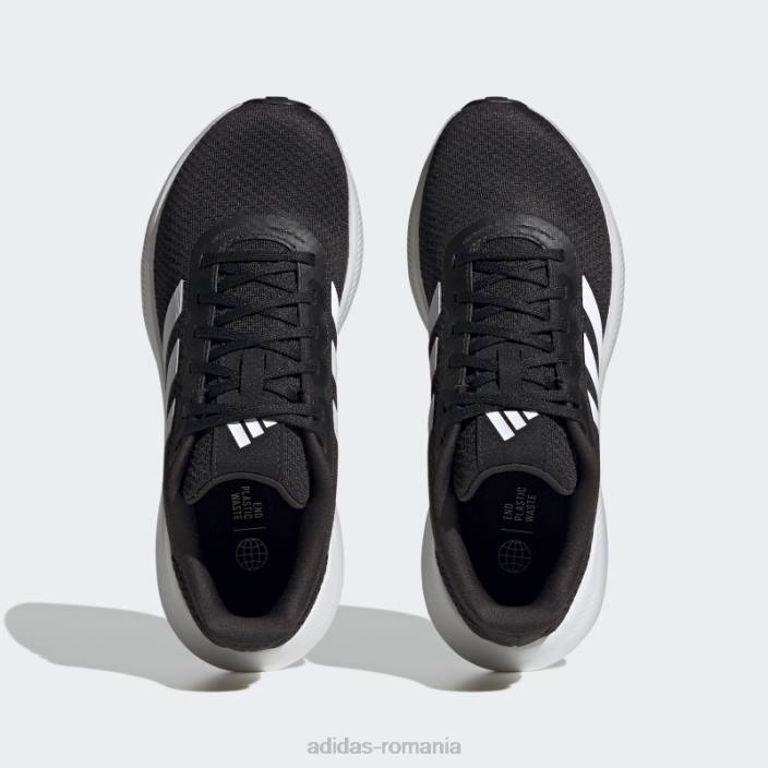 Adidas pantofi alergare runfalcon 3 negri femei alb negru 2JBN22064