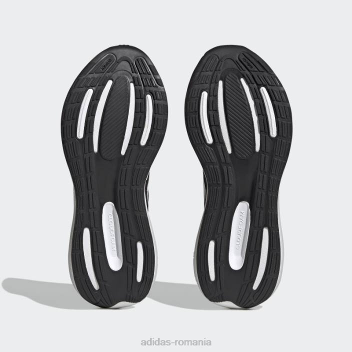 Adidas pantofi alergare runfalcon 3 negri femei alb negru 2JBN22064