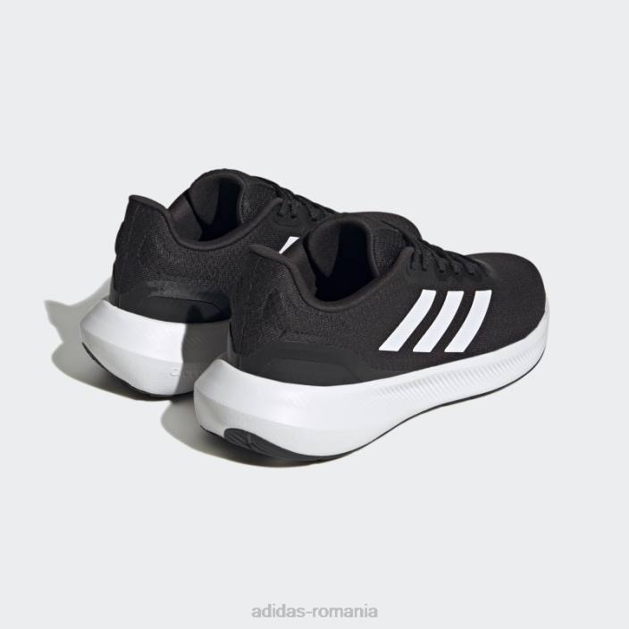 Adidas pantofi alergare runfalcon 3 negri femei alb negru 2JBN22064