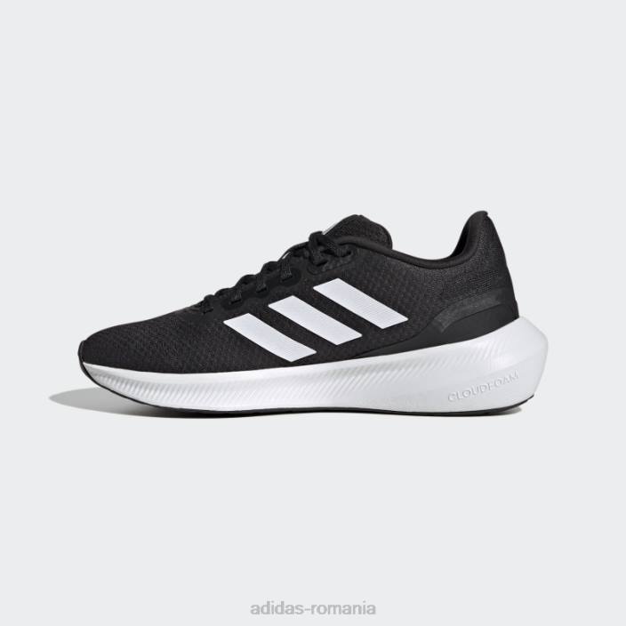Adidas pantofi alergare runfalcon 3 negri femei alb negru 2JBN22064