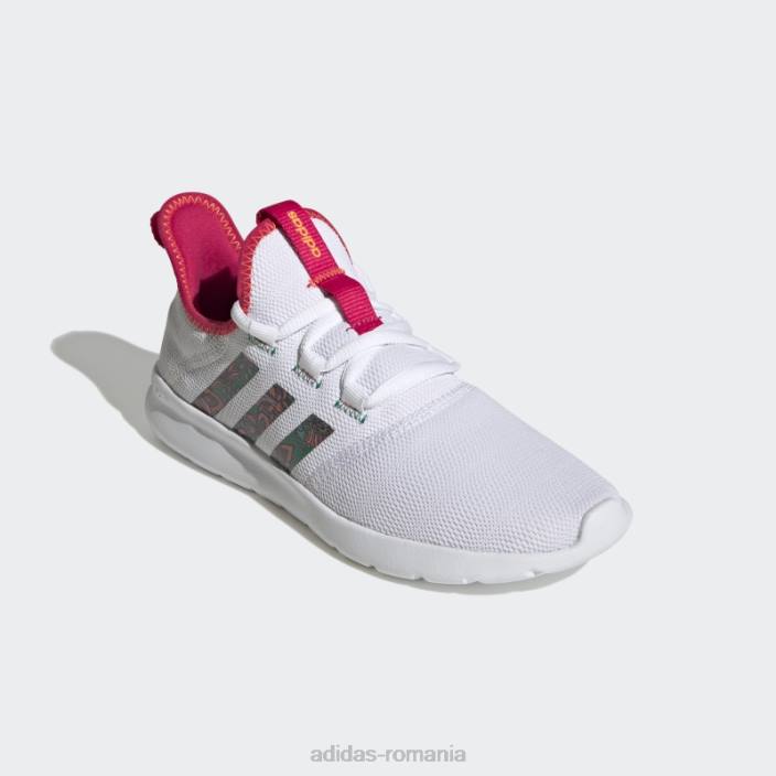 Adidas pantofi berry cloudfoam pure 2.0 femei alb/verde îndrăzneț/boacă 2JBN21972