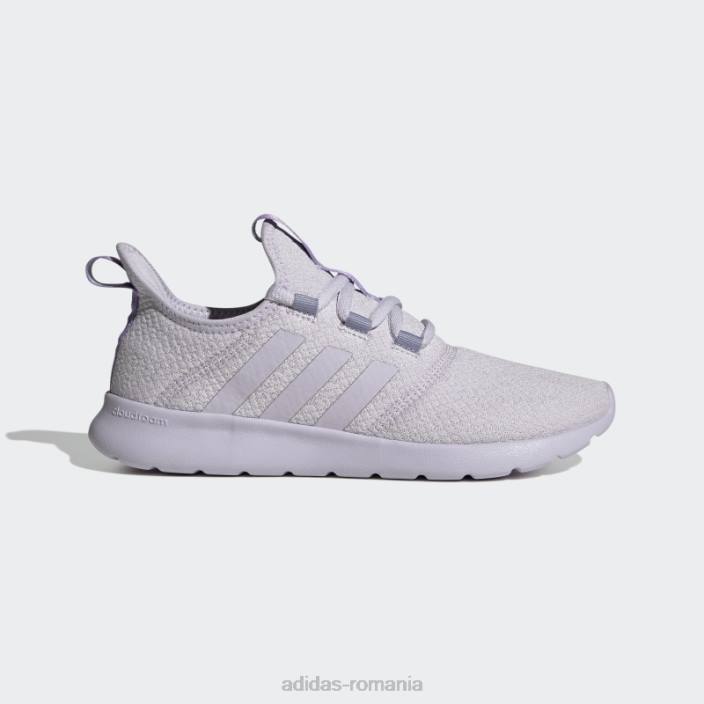 Adidas pantofi cloudfoam pure 2.0 argintiu zori femei zori argintii/violet argintiu 2JBN22124