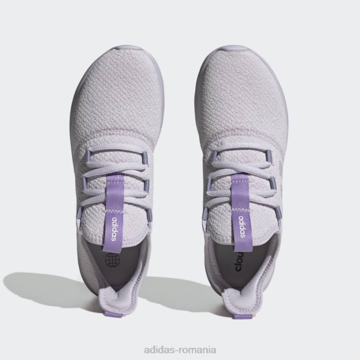 Adidas pantofi cloudfoam pure 2.0 argintiu zori femei zori argintii/violet argintiu 2JBN22124