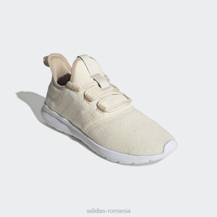 Adidas pantofi cloudfoam pure 2.0 portocalii femei alb/portocaliu/bej 2JBN22067