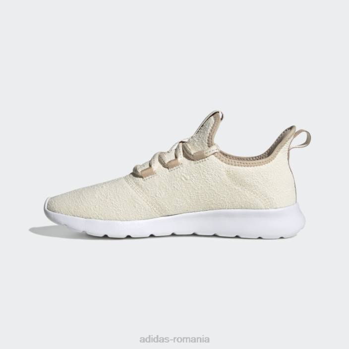 Adidas pantofi cloudfoam pure 2.0 portocalii femei alb/portocaliu/bej 2JBN22067