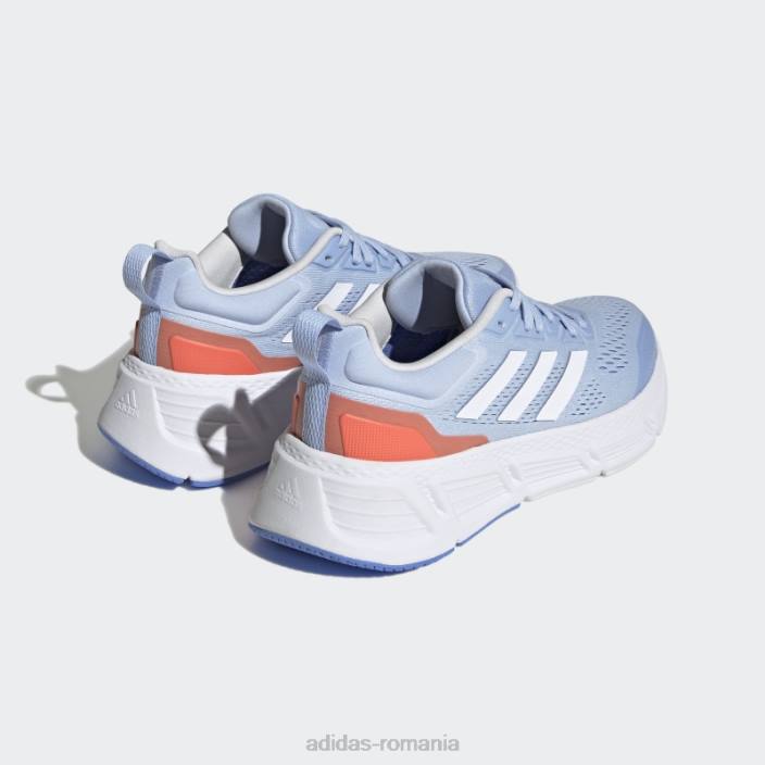 Adidas pantofi de alergare aceastar albastru zori femei albastru zori/alb/albastru 2JBN22273