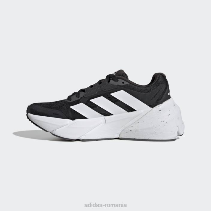 Adidas pantofi de alergare adistar negri femei negru/alb/gri 2JBN22102