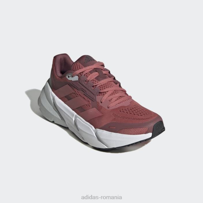 Adidas pantofi de alergare adistar roșii femei roșu/visiniu/gri 2JBN22100