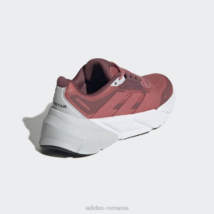Adidas pantofi de alergare adistar roșii femei roșu/visiniu/gri 2JBN22100