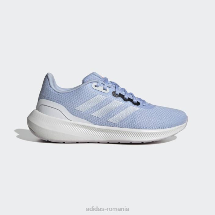 Adidas pantofi de alergare albastru albastru runfalcon 3 adidas femei zori albastru/zori metalic/argintii 2JBN22257