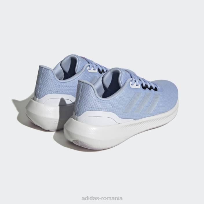Adidas pantofi de alergare albastru albastru runfalcon 3 adidas femei zori albastru/zori metalic/argintii 2JBN22257