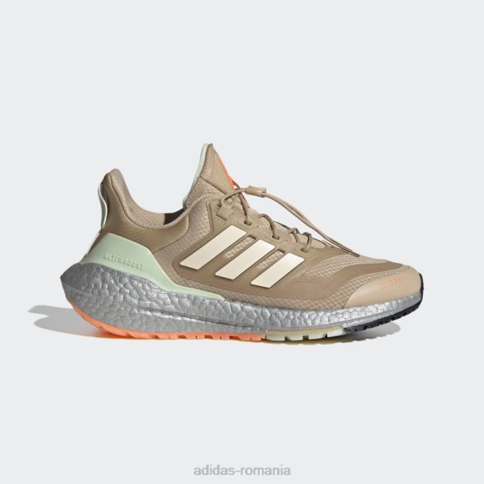 Adidas pantofi de alergare bej ultraboost 22 cold.rdy 2.0 femei nuanță bej/ecru/portocaliu fascicul 2JBN22097