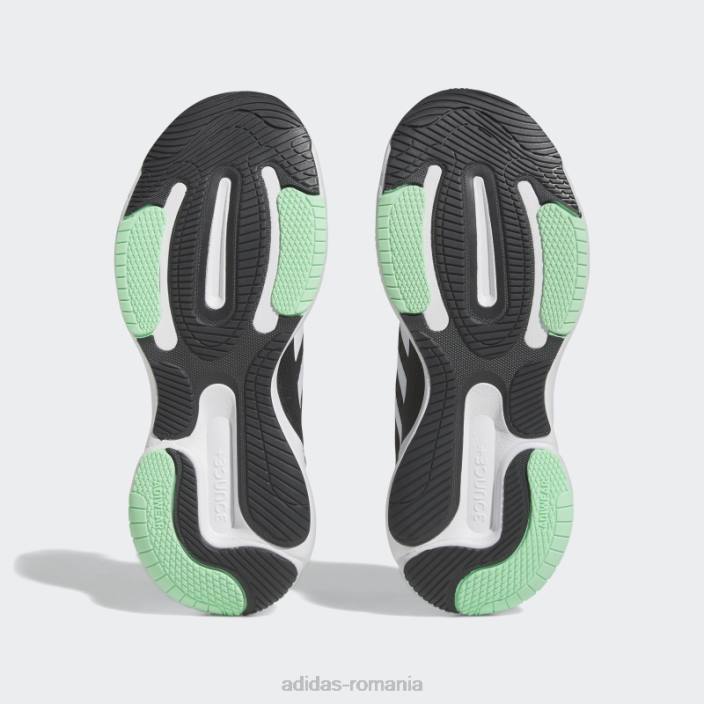 Adidas pantofi de alergare carbon response super 3.0 adidas femei carbon/alb/mentă 2JBN22239