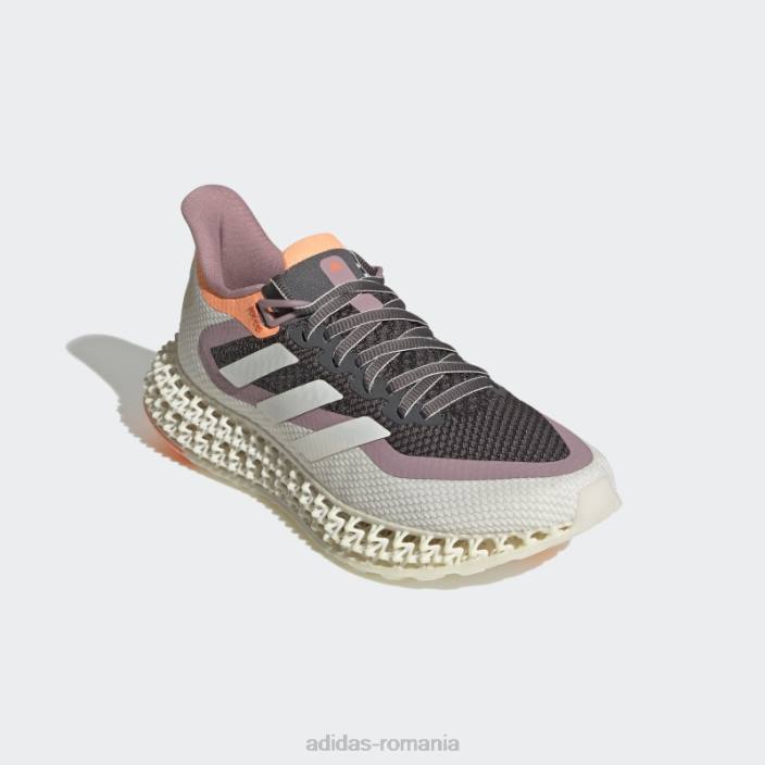 Adidas pantofi de alergare gri 4dfwd 2 adidas femei gri/zero metalic/portocaliu fascicul 2JBN22251