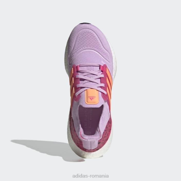 Adidas pantofi de alergare magenta ultraboost 22 bca femei liliac/portocaliu fascicul/magenta 2JBN22034