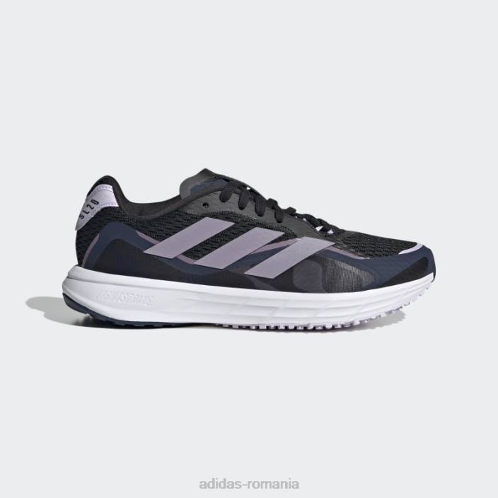 Adidas pantofi de alergare negri sl20 x marimekko femei negru/violet mat met/marin 2JBN22061