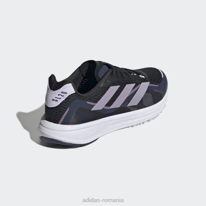 Adidas pantofi de alergare negri sl20 x marimekko femei negru/violet mat met/marin 2JBN22061