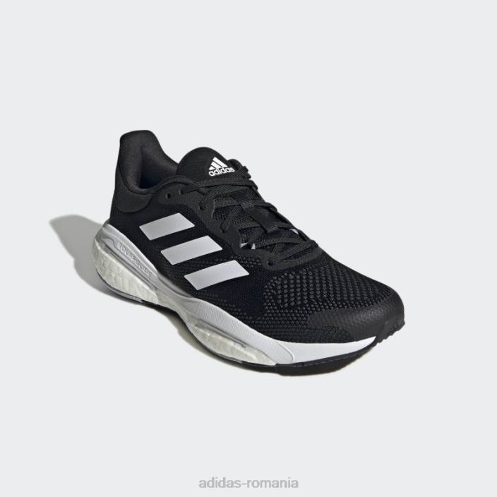 Adidas pantofi de alergare negri solarglide 5 adidas femei negru/alb/gri 2JBN22035