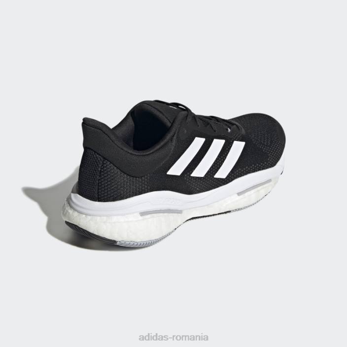 Adidas pantofi de alergare negri solarglide 5 adidas femei negru/alb/gri 2JBN22035