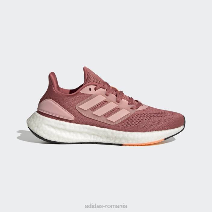 Adidas pantofi de alergare pureboost 22 roșii femei roșu/mov/portocaliu fascicul 2JBN22118