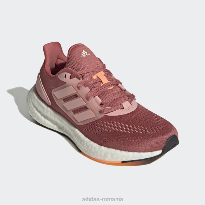 Adidas pantofi de alergare pureboost 22 roșii femei roșu/mov/portocaliu fascicul 2JBN22118
