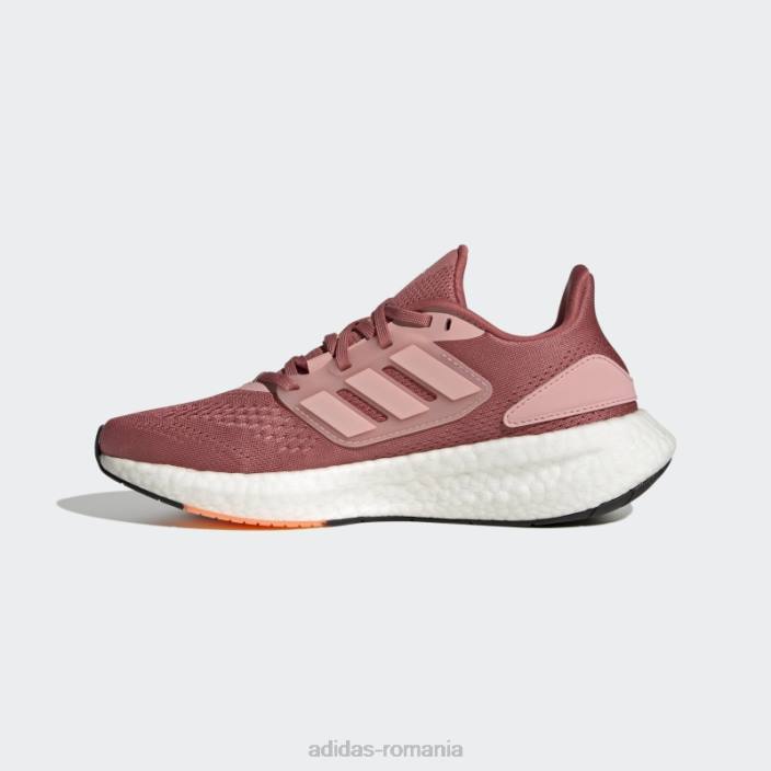 Adidas pantofi de alergare pureboost 22 roșii femei roșu/mov/portocaliu fascicul 2JBN22118