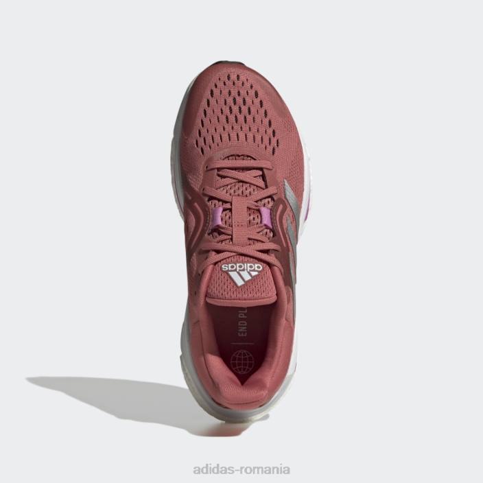 Adidas pantofi de alergare roșii solarcontrol adidas femei roșu/argintiu/liliac 2JBN22185
