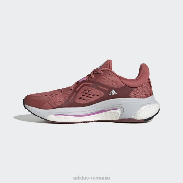 Adidas pantofi de alergare roșii solarcontrol adidas femei roșu/argintiu/liliac 2JBN22185