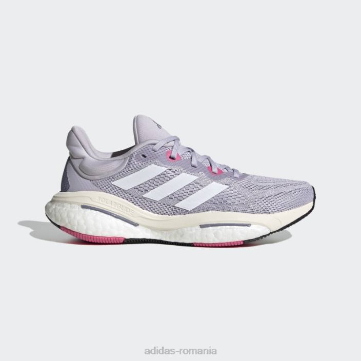 Adidas pantofi de alergare solarglide 6 silver Dawn adidas femei zori argintii/alb/magenta 2JBN22332