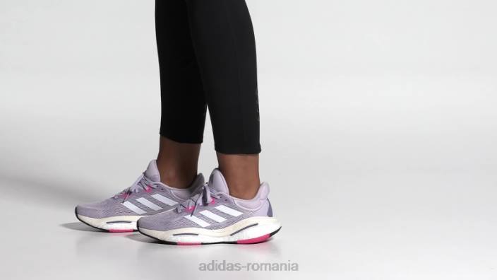 Adidas pantofi de alergare solarglide 6 silver Dawn adidas femei zori argintii/alb/magenta 2JBN22332