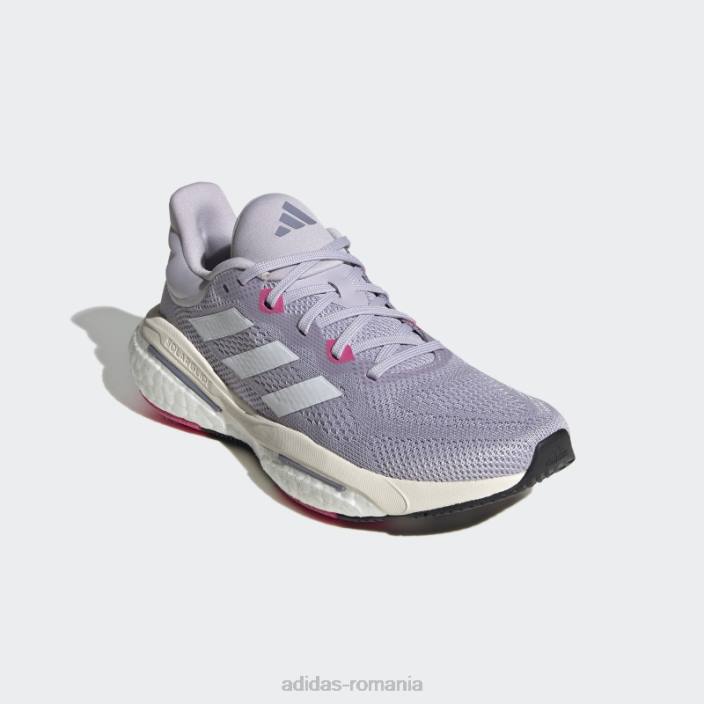 Adidas pantofi de alergare solarglide 6 silver Dawn adidas femei zori argintii/alb/magenta 2JBN22332