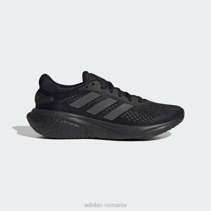 Adidas pantofi de alergare supernova 2 negri femei gri inchis 2JBN21985