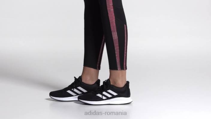 Adidas pantofi de alergare supernova negri femei negru/alb/argintiu 2JBN22369