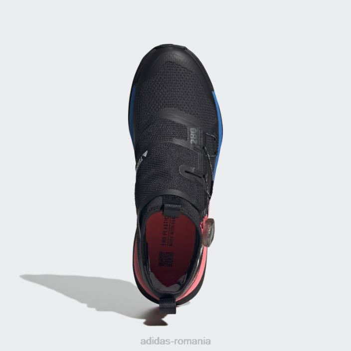 Adidas pantofi de alergare terrex agravic pro negru femei negru/alb/turbo 2JBN22172