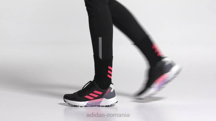 Adidas pantofi de alergare terrex agravic ultra negru femei negru/turbo/alb 2JBN22244