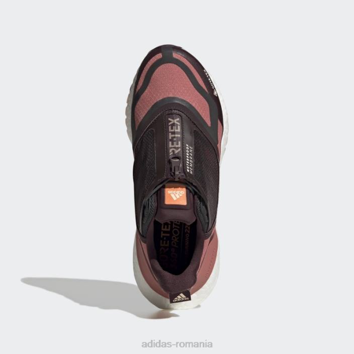 Adidas pantofi de alergare ultraboost 22 gore-tex roșii femei roșu/portocaliu fascicul/maro 2JBN21961