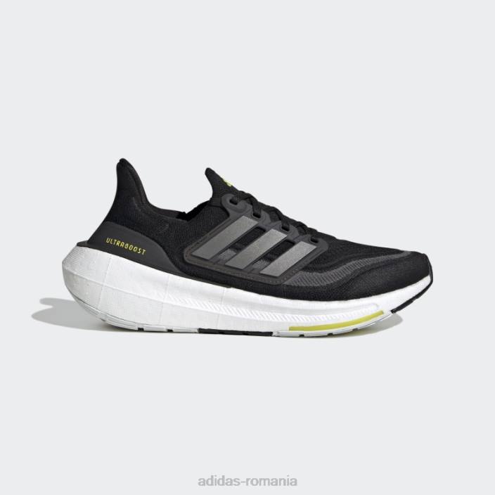 Adidas pantofi de alergare ultraboost light negri femei negru/gri/alb 2JBN21950